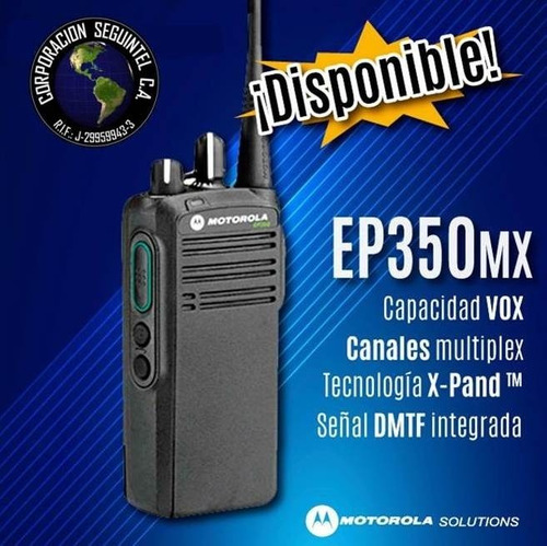 Radio Motorola Uhf  Ep350mx Cada Uno