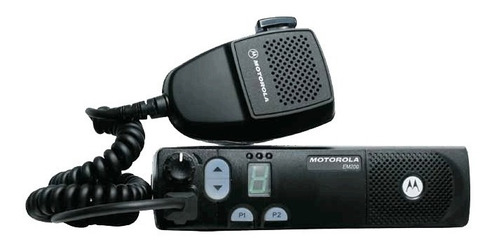 Radio Movil Motorola Em Canales Uhf  Mhz