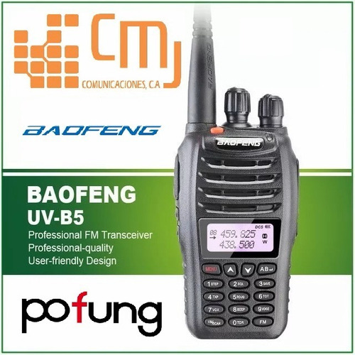 Radio Portatil Baofeng Modelo Uv-b5 Icom Similar Uv82 Uv5r