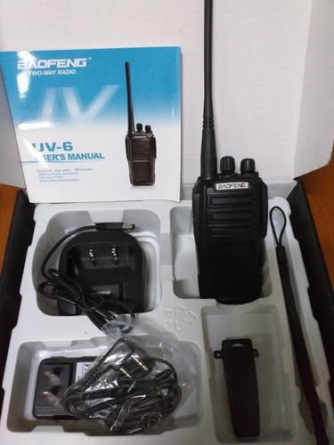 Radio Portátil Baofeng Uv-6, Dual Band