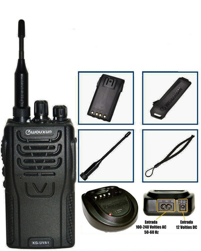 Radios Portatil Marca Wouxun Dual Band Modelo Kg-uva1