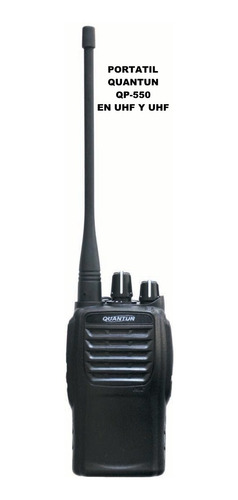 Radios Quantun, Modelo Qp-550, En Vhf Y Uhf
