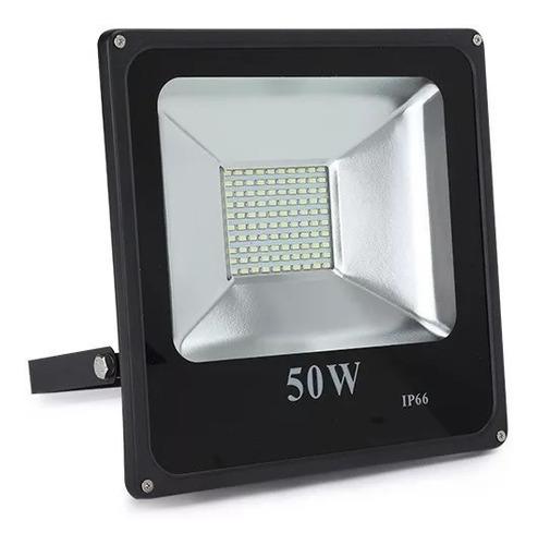 Reflector Faro Led De 50w, Faro Para Exterior 110v-220v Ip66