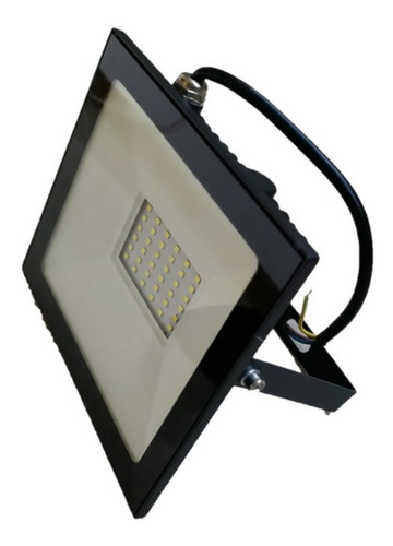 Reflector Led 50w Smd Plano Multivoltaje Ip66 Luzblanca