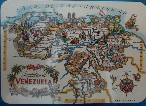 Tarjetas Postales D Venezuela Souvenirs  Intana