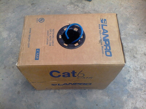 Cable Redes Utp Lanpro Cat 6