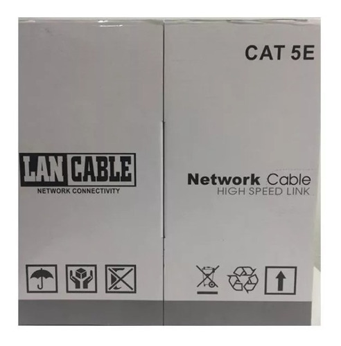 Cable Utp Red Cat Mts Para Camara Seguridad 100% Cobre