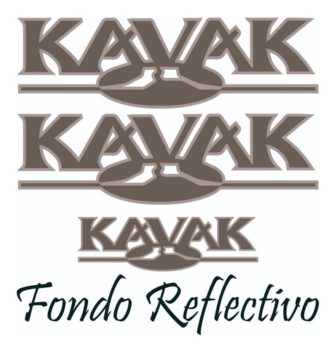 Calcomania Hilux Kavak Reflectiva.