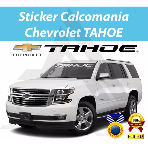 Calcomania Sticker Chevrolet Tahoe Afei-001
