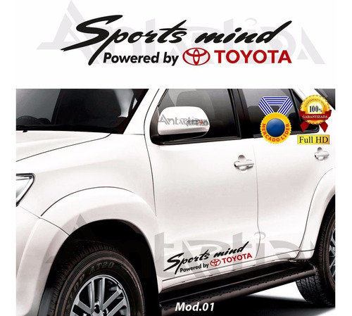 Calcomania Sticker Toyota Sport Mind Otros