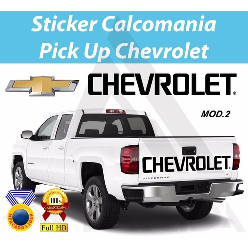 Calcomania Stikers Chevrolet Pickup Cheyenne Alar-001 R10