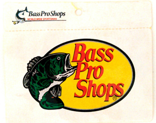 Calcomanias Bass Pro Shop Originales (1 Verde C/u)