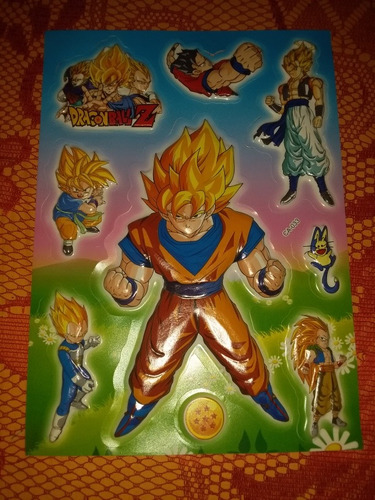 Calcomanias Dragon Ball Z Original Pared Laptop Decoración