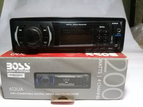 Equipo De Sonido Boss Audio Mp3, Wma, Fm/am + Cornetas 300w