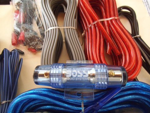 Kit De Cables #8 Sonido De Carro Boss