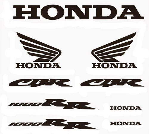 Kit De Calcomania Honda Cbr rr