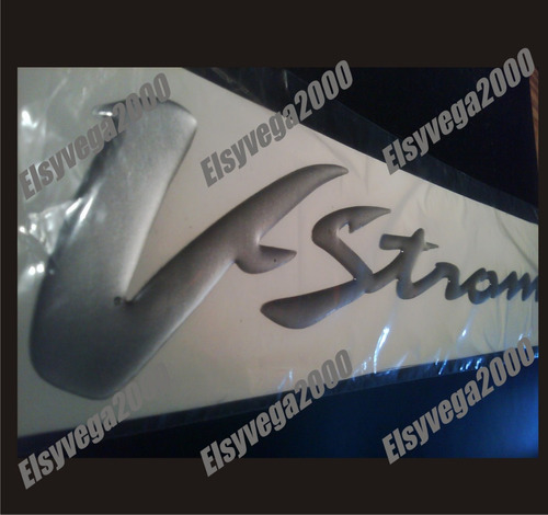 Kit Emblemas Calcomanias En Relieve Moto Suzuki V-strom