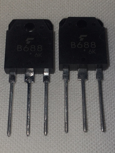 Ktb688 B688 Transistor Audio Boss Kicker Lanzar (2 Pares)