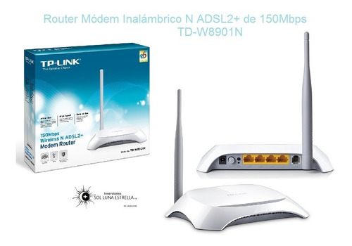 Módem Router Wi Fi N Adsl2+ De 150mbps Td-wverd