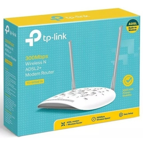 Modem Router Td-w Inalámbrico Adsl2+ Aba Wifi Internet