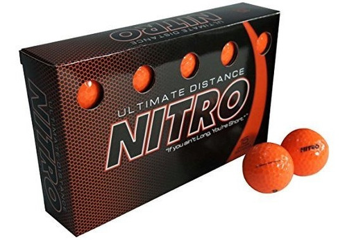 Pelota Golf Nitro Ultimate Distance 15 Unidade