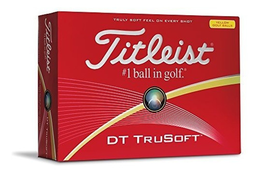 Pelota Golf Titleist Dt Trusoft Ra Generacion Docena