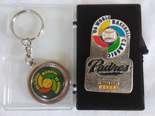 Pin 1er. Clasico Mundial De Beisbol Y Llavero 2006 10v