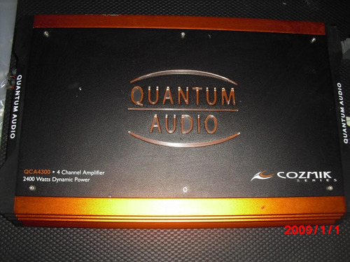 Planta 4 Canales Marca Quantum Audio De  Watts