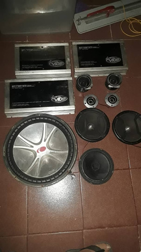 Remato Equipo De Sonido Completo Para Vehiculo 300lechug