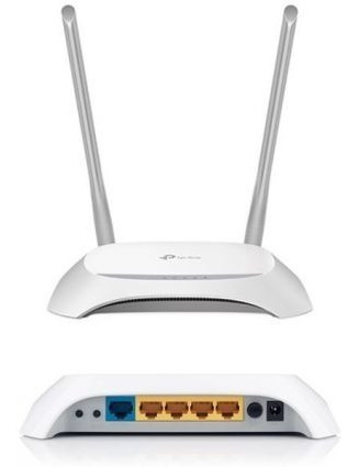 Router Inalambrico Tp-link Tl-wr840n 300mbps Pc Lan Red Wifi