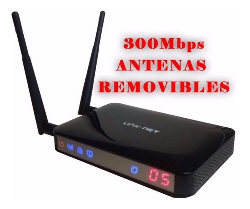 Router Link-net N915r Inalambrico 300mbps 2 Dos Antenas Xtc