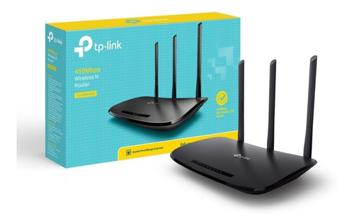 Router Tp Link 450mbps 3 Antena Tl-wr940n Wifi 940n Potente