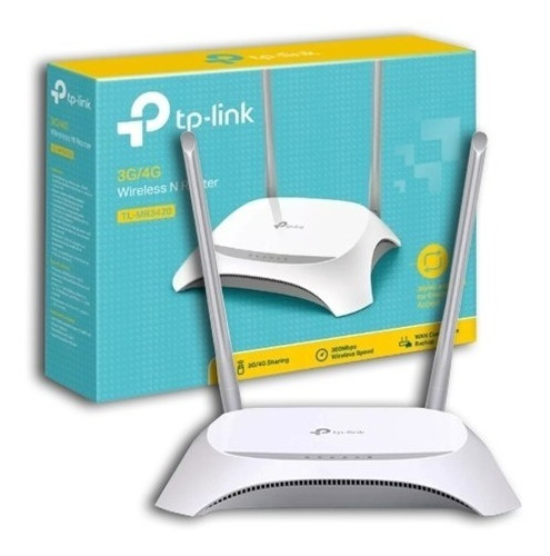 Router Tp-link Tl-wr840n Inalambrico 300mbps Wifi Red