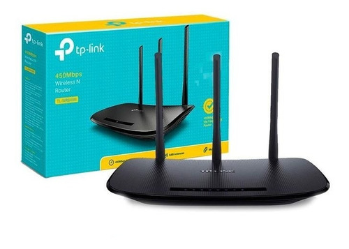 Router Tp-link Wr 940n Wifi 3 Antenas 450mbps Sellado