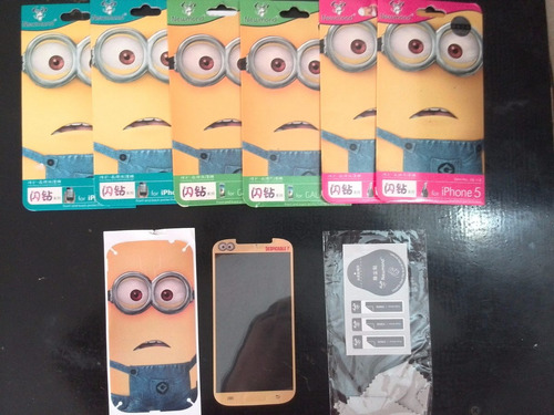 Skim Minions Calcomanias Samsung S4 iPhone 4 iPhone 5