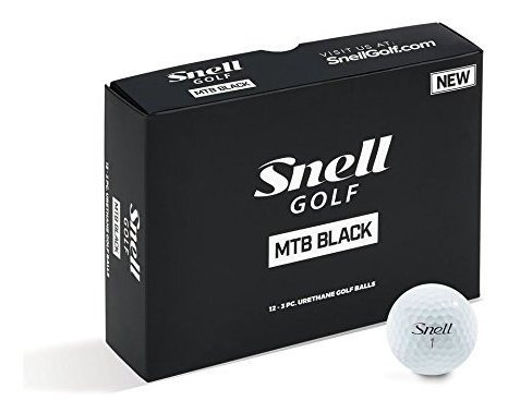 Snell Mtb Black My Tour Pelota Golf Color Blanco