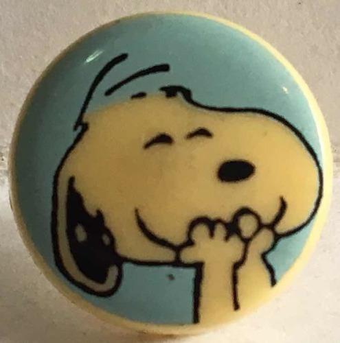 Viejo Vintage Chinche De Snoopy Original De Sanrio