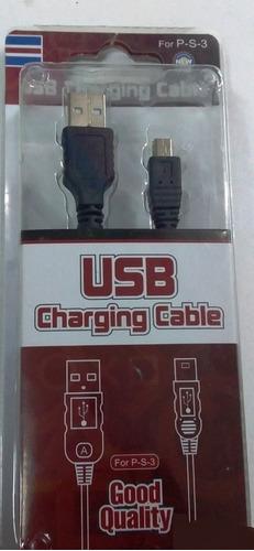 Cable Usb Para Cargar Controles De Paly 3