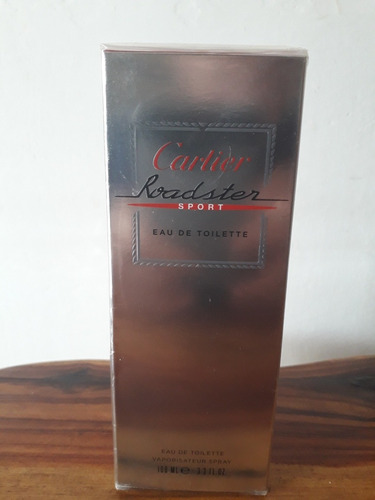 Cartier Roadster Sport For Men, 3.3 Ounce 100ml 100%original