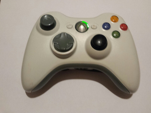 Control Xbox 360 Blanco Optimo + 7 Juegos