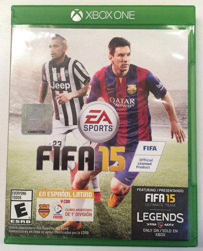 Fifa 15 Xbox One Original Físico Tienda Física