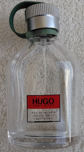 Frasco Perfume Original Hugo Boss Cantimplora Vacío