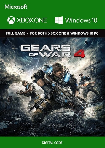 Gears Of War 4 (9trumps) Xbox One/pc - Código Digital