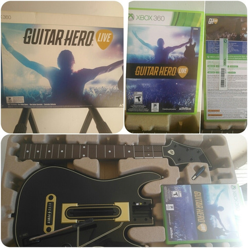Guitar Hero Live Para Xbox 360 Como Nuevo 50 Manzanas Verdes
