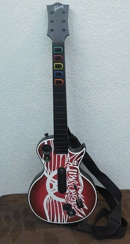 Guitarra Hero Aerosmith Gibson Les Paul Para Xbox 360