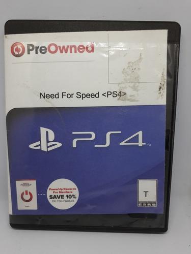 Juego De Ps4 Playstation 4 Original Need For Speed