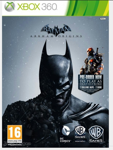 Juego Xbox 360 Batman Origins