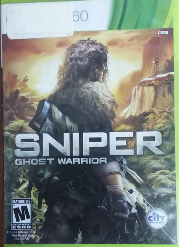 Juego Xbox 360 Sniper Ghost Warrior