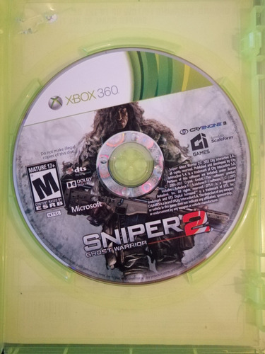 Juego Xbox360 Original Sniper 2 Usado