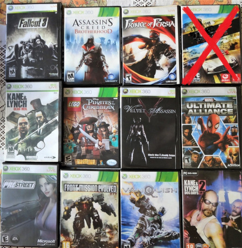 Juegos Para Xbox 360 Copias Lt 3.0 Usados Perfecto Estado.